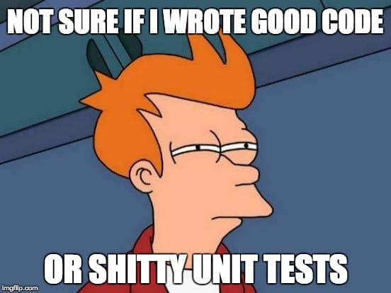 good code or shity unit test