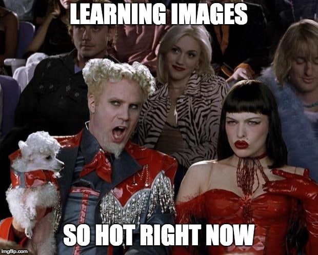 learning images - so hot right now